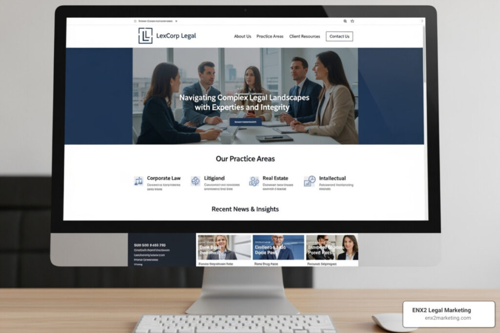 attorney website redesign