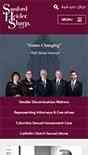 Sanford Heisler Sharp, LLP Mobile Screenshot