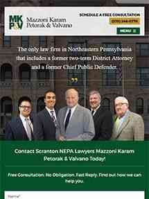 MKP&V Tablet Screenshot